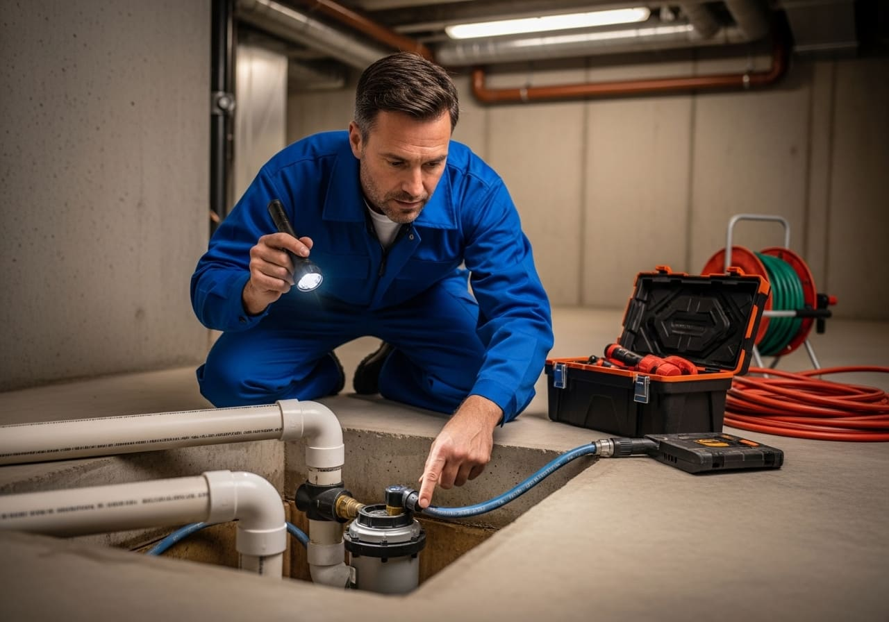 Sump Pump Installation & Repair in Pollok